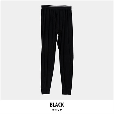 パレコレ/ホットライフ メンズ保湿吸湿発熱インナータイツ(ブラック-S)