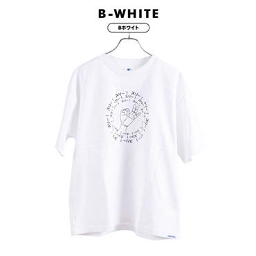 スターター(STARTER) BIGハンドサイン半袖TEEシャツ(Bホワイト-M)