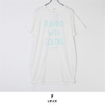 レディース 半袖コクーンTシャツ【目玉商品返品交換対象外】(F(Lサイズ))