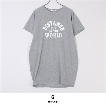 レディース 半袖コクーンTシャツ【目玉商品返品交換対象外】(G(Mサイズ))
