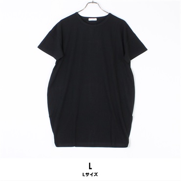 レディース 半袖コクーンTシャツ【目玉商品返品交換対象外】(L(Lサイズ))