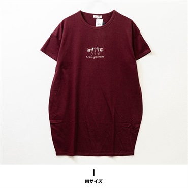 レディースデザインTシャツ【目玉商品返品交換対象外】(I(Mサイズ))