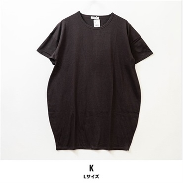 レディースデザインTシャツ【目玉商品返品交換対象外】(K(Lサイズ))