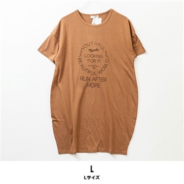 レディースデザインTシャツ【目玉商品返品交換対象外】(L(Lサイズ))