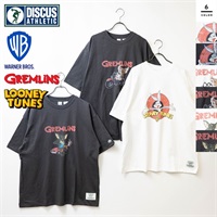 DISCUS(ディスカス)×ワーナー クルーネックTシャツ
