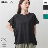 m.m.o(エムエムオー) レディースレース袖ブラウス