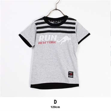 キッズ 男の子 プリントTシャツ【目玉商品返品交換対象外】(D(120サイズ))