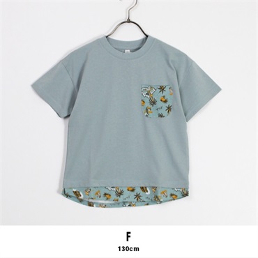 キッズ 男の子 プリントTシャツ【目玉商品返品交換対象外】(F(130サイズ))