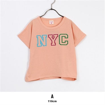 キッズ 女の子 プリントTシャツ【目玉商品返品交換対象外】(A(110サイズ))
