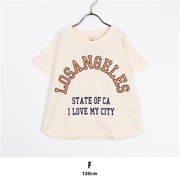 キッズ 女の子 プリントTシャツ【目玉商品返品交換対象外】(F(130サイズ))