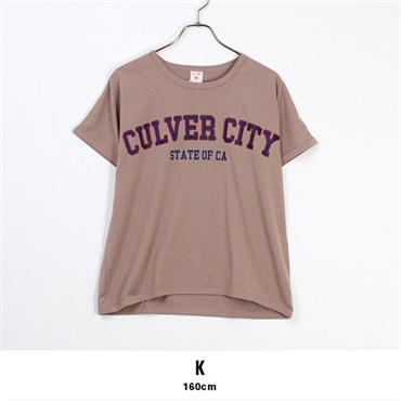 キッズ 女の子 プリントTシャツ【目玉商品返品交換対象外】(K(160サイズ))