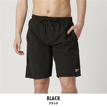 Reebok(リーボック) メンズサーフトランクス(ブラック-S)