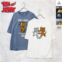 TOM&JERRY(トムとジェリー) メンズサガラ刺繍Tシャツ