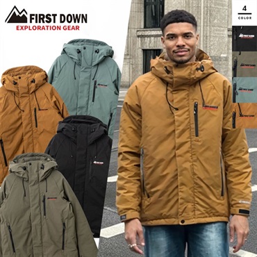 FIRST DOWN(ファーストダウン) メンズEX裏ラミネート加工中綿ブルゾン