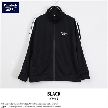 リーボック キッズ ジャージ（上）(ブラック-140)