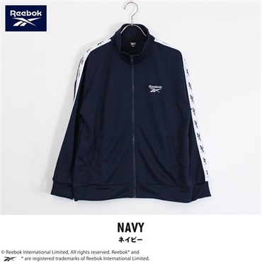 リーボック キッズ ジャージ（上）(ネイビー-140)