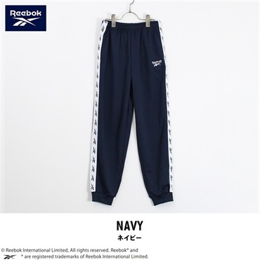 リーボック キッズ ジャージ（下）(ネイビー-140)