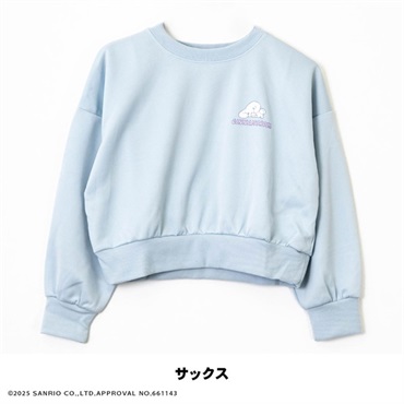 サンリオキャラクターズ キッズジャージトレーナー(サックス-110cm)