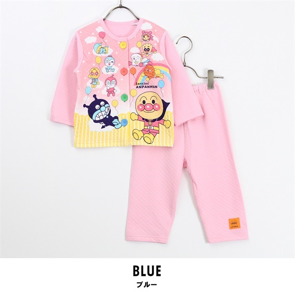 アンパンマン お着換え応援パジャマ(ピンク-80)