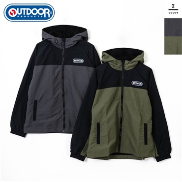 OUTDOOR PRODUCTS(アウトドアプロダクツ) キッズタスロン裏トリコットZIPパーカー