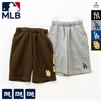 MLB(エムエルビー) キッズ裏毛刺繍ハーフパンツ