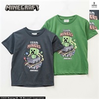 マインクラフト キッズ天竺半袖Tシャツ