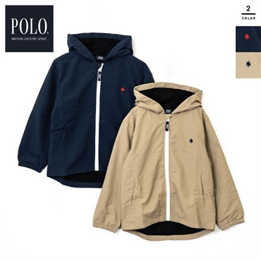 POLO BCS（ポロ・ビーシーエス） キッズタスロン裏トリコットパーカー