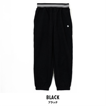 POLO BCS（ポロ・ビーシーエス） キッズ裏毛ロングパンツ(ブラック-110cm)