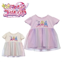 キミとアイドルプリキュア レインボーチュール半袖Tシャツフリルスリーブ