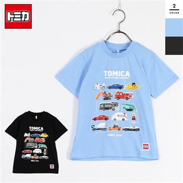 トミカ はたらくくるま プリント 半袖Tシャツ