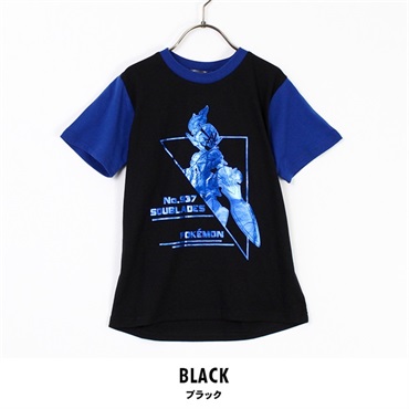 ポケットモンスター ソウブレイズ 半袖 Tシャツ(ブラック-110cm)