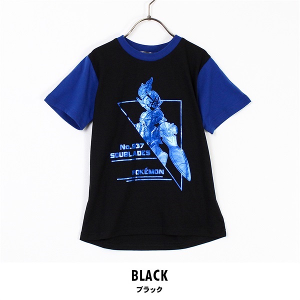 ポケットモンスター ソウブレイズ 半袖 Tシャツ(ブラック-110cm)