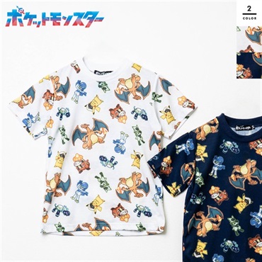 ポケットモンスター キッズライジングボルテッカーズメンシュ半袖Tシャツ