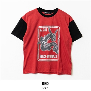 ポケットモンスター キッズガラルファイヤー天竺半袖Tシャツ(レッド-110cm)