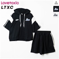Lovetoxic(ラブトキシック) ガールズラインパーカセットアップ