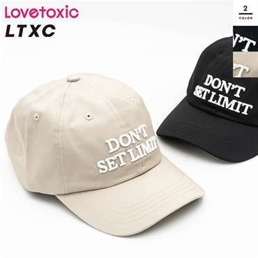 Lovetoxic(ラブトキシック) ガールズ2段ロゴキャップ