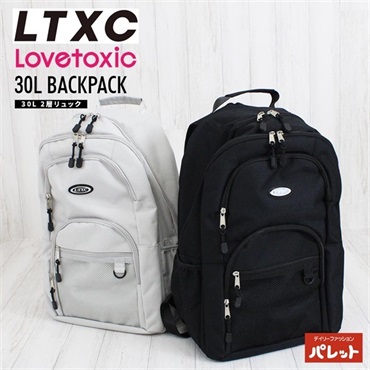 ラブトキシック LTXC 2層メッシュポケットリュック 30L