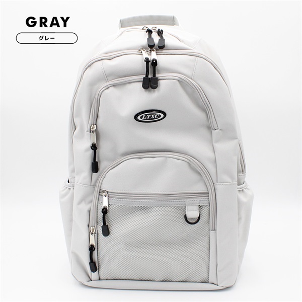 ラブトキシック LTXC 2層メッシュポケットリュック 30L(グレー-F)