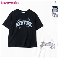 Lovetoxic(ラブトキシック) ガールズカレッジラクガキTシャツ