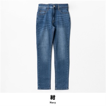 パレコレ レディースストレッチスキニーデニム(紺-61cm)