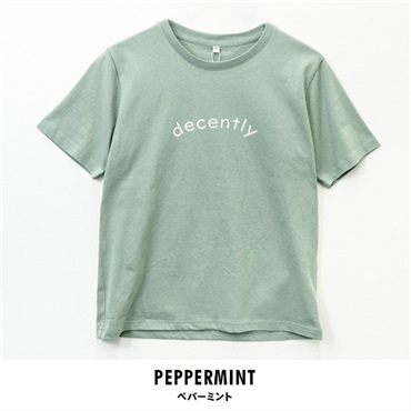 パレコレ レディースコットンドライロゴプリントTシャツ【COTTON DRY】(ペパーミント-M)