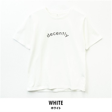 パレコレ レディースコットンドライロゴプリントTシャツ【COTTON DRY】(ホワイト-M)