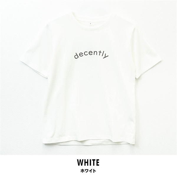 パレコレ レディースコットンドライロゴプリントTシャツ【COTTON DRY】(ホワイト-M)