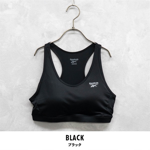 Reebok(リーボック) レディースハーフトップ(ブラック-M)