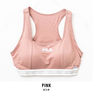 FILA(フィラ) レディース吸汗速乾ハーフトップ(ピンク-M)