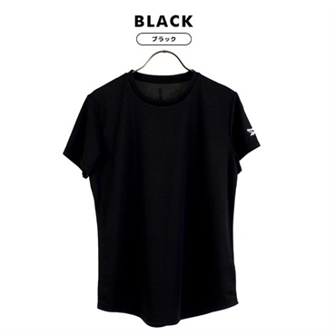 リーボック メッシュ Tシャツ 半袖(ブラック-M)