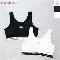 Lovetoxic(ラブトキシック) 女児メッシュハーフトップ