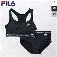 FILA(フィラ) 女児ハーフトップ＆ショーツ上下セット