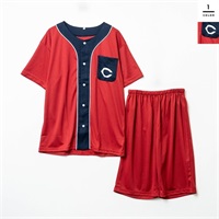 広島東洋カープ メンズTシャツ＆ハーフパンツ上下セット