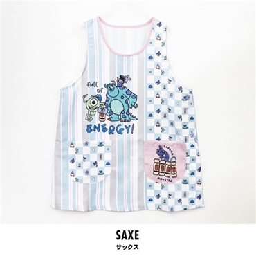 モンスターズインク 大人用エプロン(サックス-M-L)